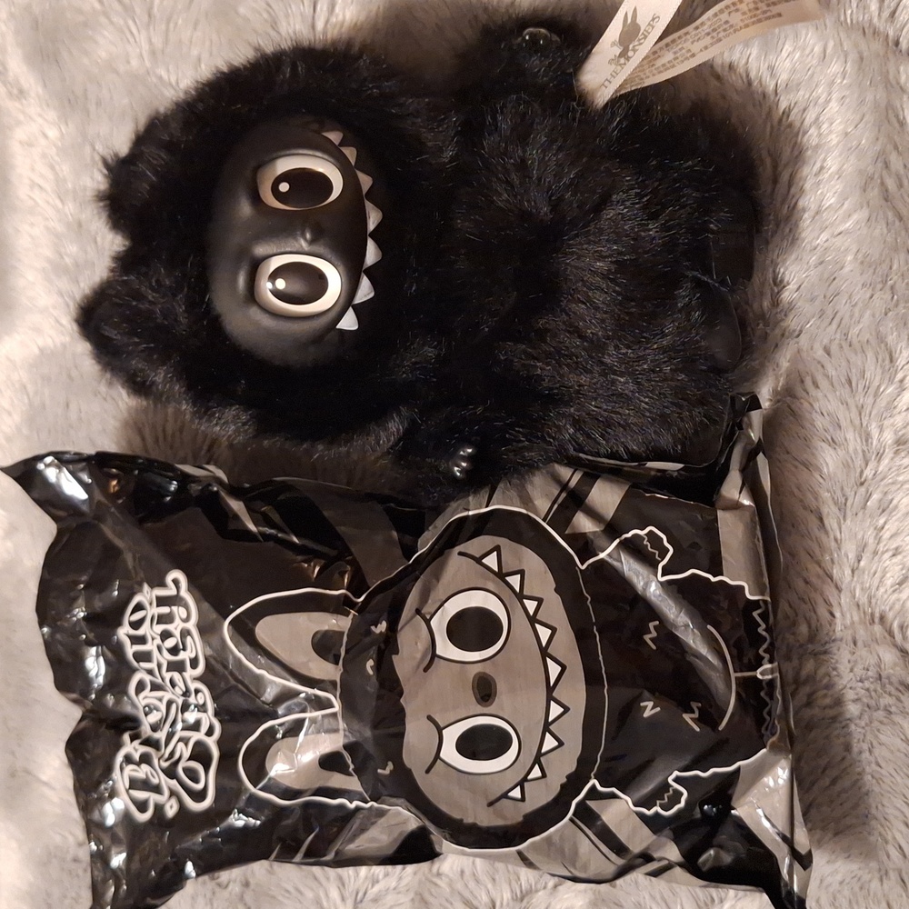 Black Plush Monster Toy LAFUFU UNOPENED BAG (BNIB)